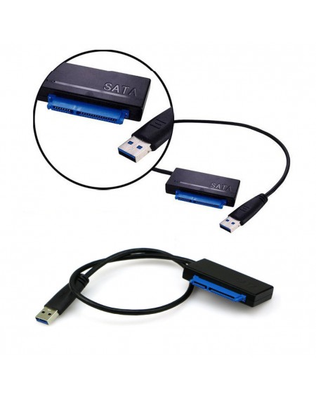 USB 3.0 5Gbps To SATA ATA Adapter Converter For 2.5" Hard Drive Disk HDD SSD