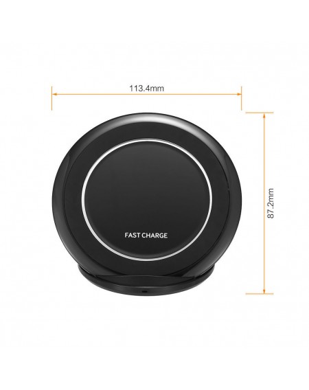 Qi Wireless Fast Charger Charging Pad Stand Dock for Samsung Galaxy Note 8 S8 S7