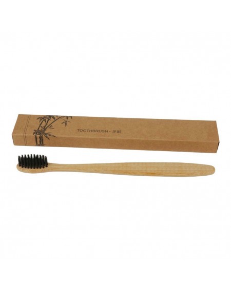 Natural Bamboo Toothbrush Eco Dental Oral Care Brush Soft Bristle Bamboo Handle